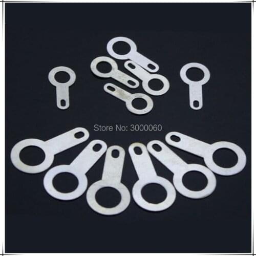 3.2mm Inner DIameter Tin Plated Brass Washer Gasket Single Head Brass Welding Washer Brass Lugs 500pcs/lot