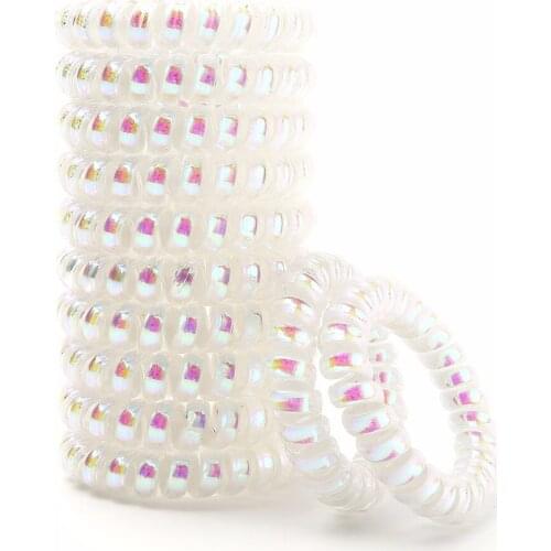 5 pcs Top selling Elastic Hair Bands Girls Hair Accessories Rubber Band Hair Rope Hair Ties