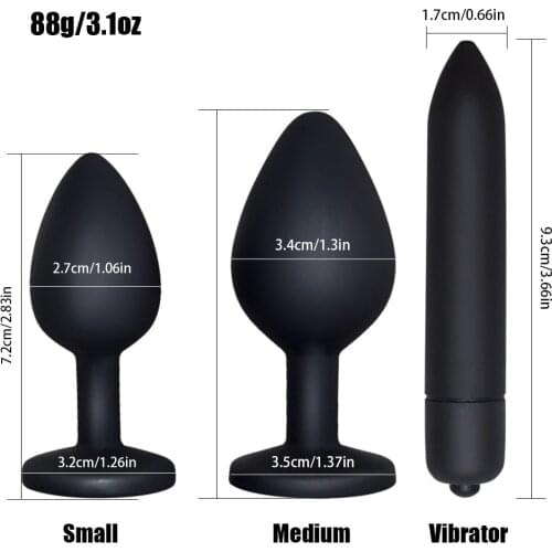 Butt Adult Toy Silicone Anal Butt Plug Prostate Massager Adult Gay Tool Anus Mini Erotic Bullet Vibrator Sex Toys for Men Women