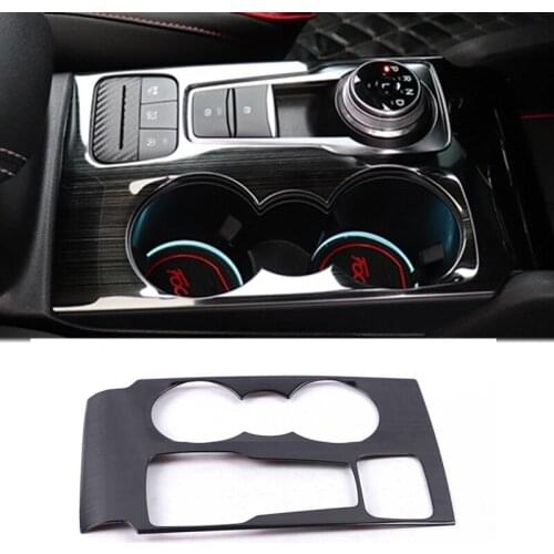 Car Center Console Gear Shift Panel Stainless Steel Decoration Cover Trim For Ford Focus Mk4 2019 2020