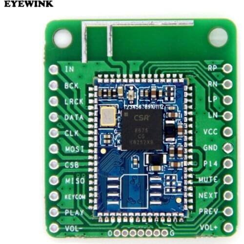 CSR8675 Bluetooth V5.0 Low Power Bluetooth Audio Module APTX-HD Lossless Compression I2S Fiber SPDIF