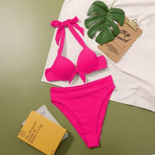 ICCLEK Pink Swimwear