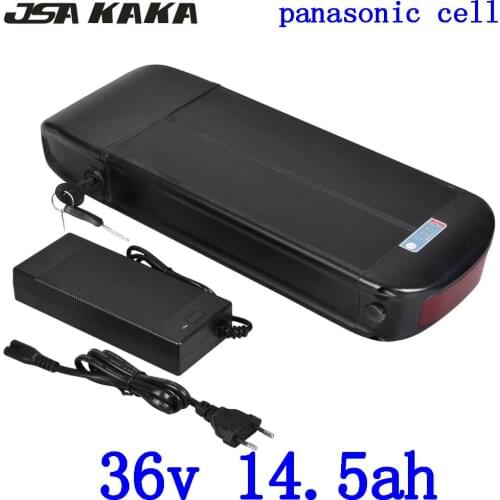 36V 12AH 15AH 17AH lithium battery 36V 14.5AH ebike battery li-ion battery use panasonic cell for 36V 250W 350W 500W ebike motor