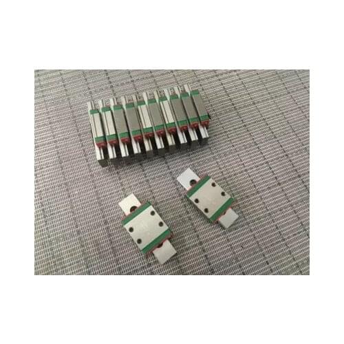 MGW9 18 mm linear rail guide 2pcs L 220 with mini C or H block miniature motion way