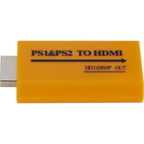 PS1 / PS2 to HDMI upgrade version supports HD output, PS1 to HDMI PS2 to HDMI HD