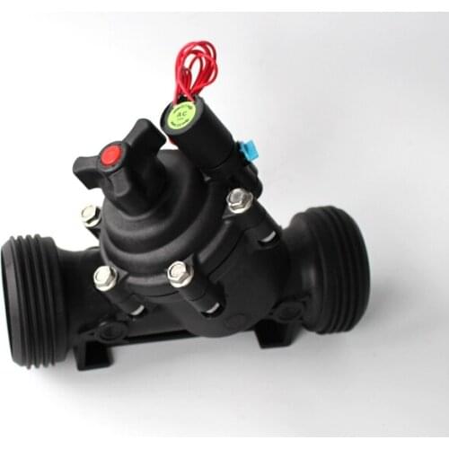 2.5 inch irrigation plastic solenoid valve 2.5 in. 251BM flow control Y type glass fiber nylon reinforced electric valve