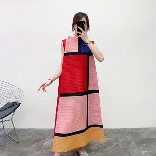 天裴褶皱 Red Summer Dresses