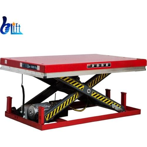 400Kg-4000Kg Load Capacity High End Stationary Hydraulic Scissor Electric Lift