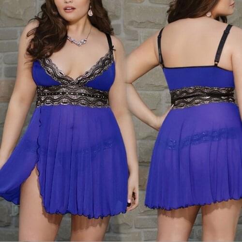 Women Sexy Sleepwear Lady V-neck Leopard Night Dress Nightclub Style Lace Sling Sexy Nightgowns Lingerie Plus Size Nightgown