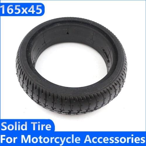 6.5 Inch Wheel 165x45 Solid Tire for Mini Electric Scooter Balancing Car Explosion-Proof Tubeless Tyre Parts