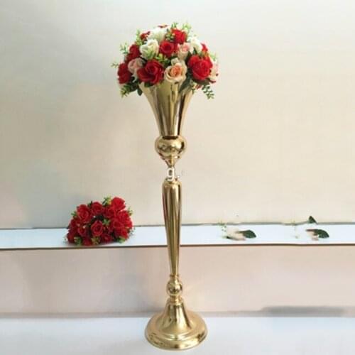 10pcs)95cm tall Flower Stage Wedding Stand Decoration Wedding Flowers Artificial Flowers Decoration vase yudao1299