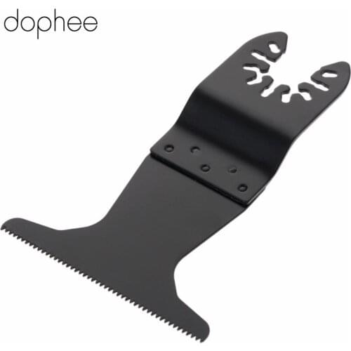 Dophee 65mm Multi Oscillating Tool Universal E-cut Standard HCS Saw Blade for Fein Dremel Renovator Power Tool Wood Cutting Tool
