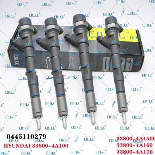 ERIKC 0445110730 Calibration Pump Injector 0 445 110 279 Diesel Fuel Nozzle 0445 110 186 CR for HYUNDAI 338004A150 33800-4A100