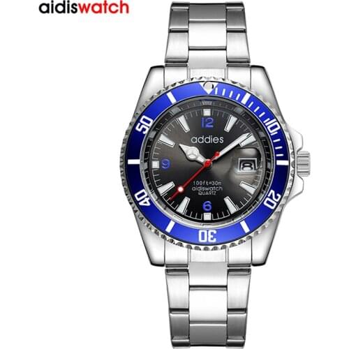 Fashion Hot Sell Men Quatrz Watch Sport Mens Watches Top Brand Luxury Waterproof Full Steel Quartz Clock Men Relogio Masculino