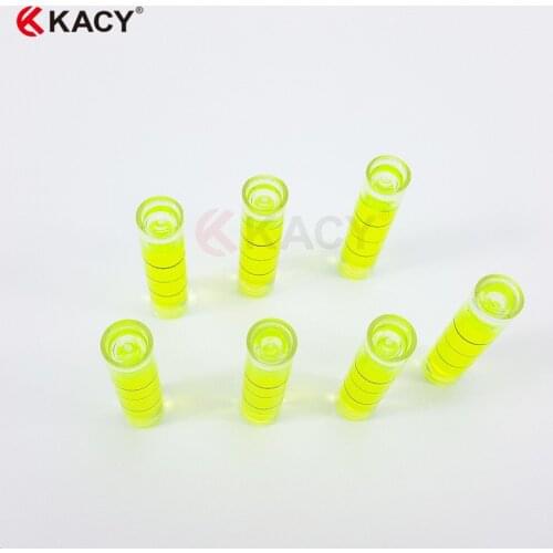 KACY 20PCS 6x24mm Support level bubble equilibrium blisters