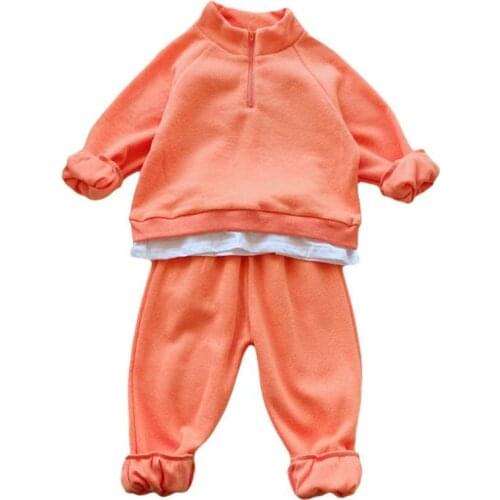 2019 Fall Clothes Girls Sets Casual Two Piece Outfits Long Sleeve Letter Pullover Tops+Pants Sport Suits 2-7Yrs Kids Clothing