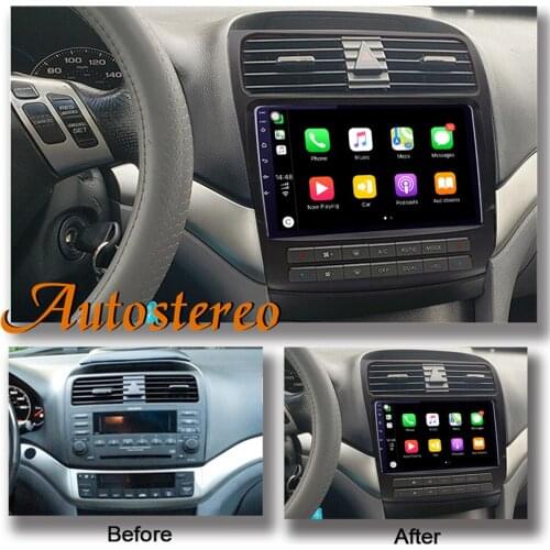 For Acura TSX 2002-2013 Android 10.0 4G LTE Car GPS Navigation Radio Unit Carplay Touch Screen Auto Stereo DSP Multimedia Player