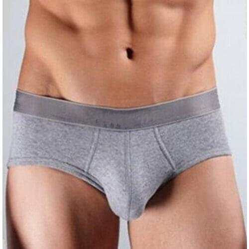 Men 100% cotton bierfs underwears mens daily briefs mens high quality brief underpants