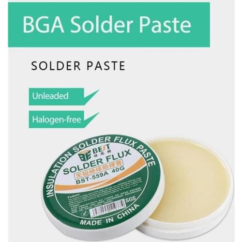 40g Soldering Paste Mild Rosin Environmental Soldering Paste Flux PCB IC Parts Welding Soldering Gel Tool for Metalworking