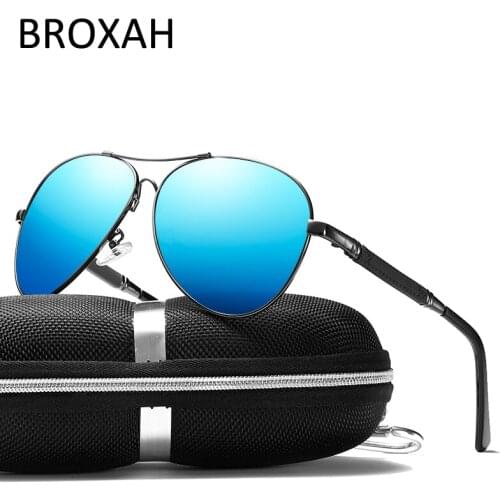 Polarized Sunglasses Men Women High Quality Retro Memory Frame Sun Glasses Ladies Pilot Sunglasses Male UV400 Eyewear
