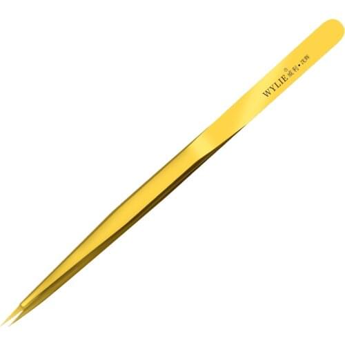 Professional Precision Tweezers Edge Precise Fingerprint Fly Line Picker Tweezers For Electronic Mobile Phone Repair Tools