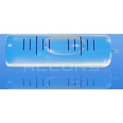 High Precision spirit level 30"/2mm 10*37mm Glass Tube Level bubble vials Glass scale Accessories for measuring instrument