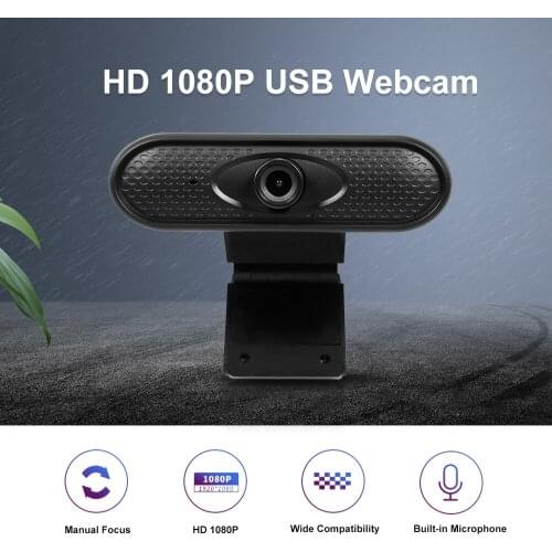 1080p High-definition Camera with Microphone Computer Camera Network Digital Camera Web Camera