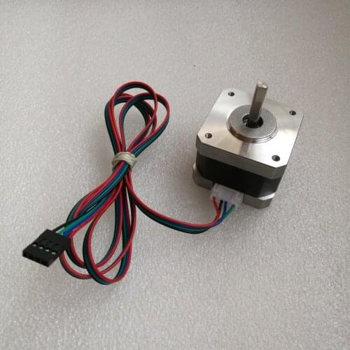 17HS3401 4-lead Nema 17 Stepper Motor 42 motor 42BYGH 1.3A CE ROSH ISO CNC Laser Grind Foam Plasma Cut