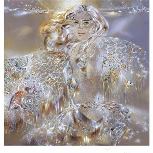 5D Diy Diamond Painting Snow Girls Home Decoration Full 3d Diamond Painting Cross Stitch Handwork Diamond Mosaic Painting Kits