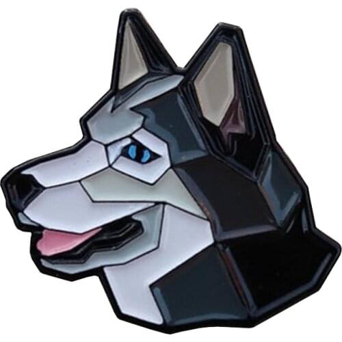 Husky Enamel Pin Husky Gifts Soft Enamel Pin Husky Mom Gifts Dog pins Siberian Husky Pin