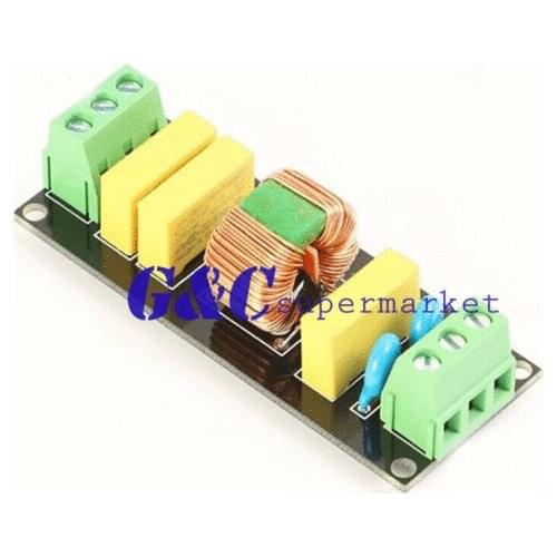 EMI 4A Power Filter Board Socket DIY Kits For Pre-Amp Amplifier DAC Headphone