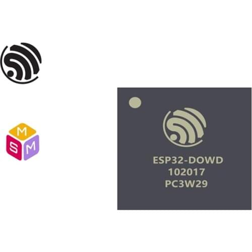 Espressif Systems SoC 19.5 dBm L2CAP GAP GATT SMP GATT BluFi SPP-like 32-bit MCU 2.4 GHz Wi-Fi Blue tooth LE Chip ESP32-D0WD