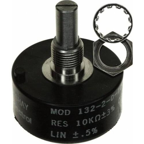 MOD 132-2-0-103 10K ± 3% 132-2-0-101 100R MOD132-2-0-102 1K Vishay original imported rotary potentiometer, winding