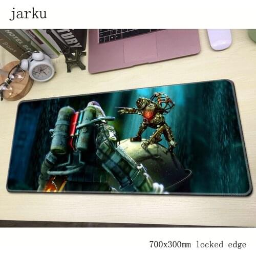 Bioshock mousepad gamer 700x300X3MM gaming mouse pad large Professional notebook pc accessories laptop padmouse ergonomic mat