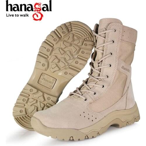 Top Layer Leather Womens Zipper Martin Boots Outdoor High Help Army Combat Mens Shoes Hiking Training Hunting Battle Sneakers