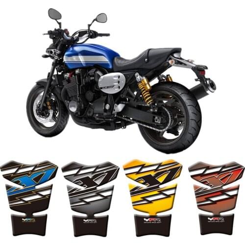Motorcycle 3D Fuel Tank Protective Stickers Decals For Yamaha XJR1200 XJR1300 Tank Protective Stickers
