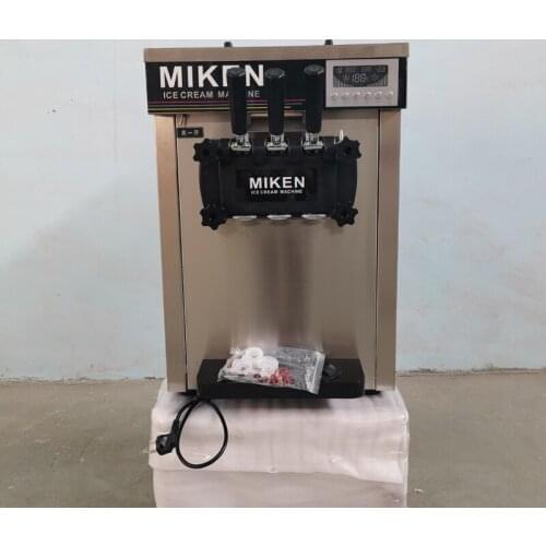 Small Soft Ice Cream Machine Commercial Automatic Desktop Ice Cream Making Machine High Power Ice Cream Makers