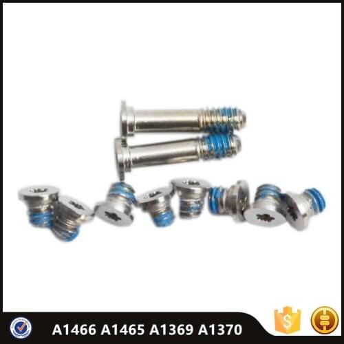 Back Cover Screw for Macbook Air 11" 13" A1466 A1465 A1369 A1370 Laptop Parts replacement (10pcs/Set 2long and 8 short)