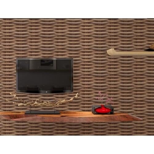 10MX53CM Chinesed Wallpaper for Restaurant Coffee Shop Wallpapers Waterproof PVC Vinyl Vintage Wall Paper Roll Texture Feature