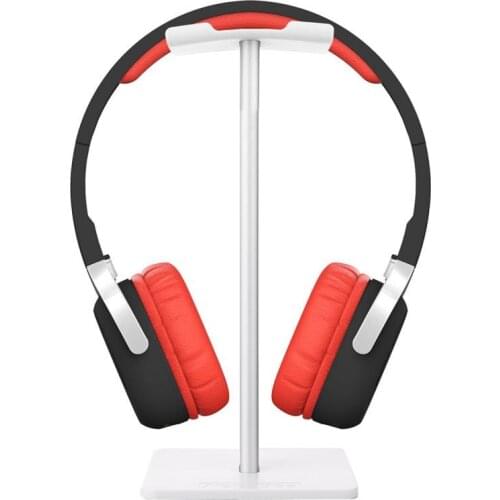 Aluminum / Plastic Headphone Holder Earphone Headset Hanger Headphone Desk Display Stand Hanger Bracket For Over Ear Headsets