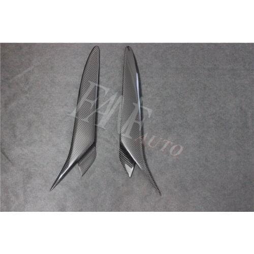Carbon Fiber Headlight Cover Eyebrows Eyelids for Mazda RX8 RX-8 2004-2008