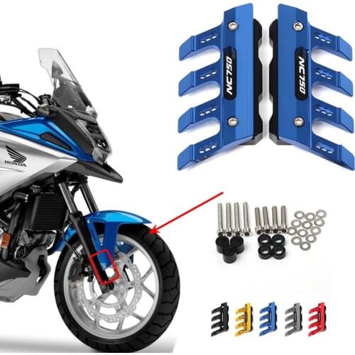For HONDA NC750X NC750S NC 750 Motorcycle Mudguard Front Fork Protector Guard Block Front Fender Slider 750X 750S Accessories