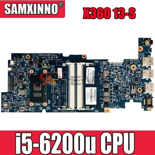 For HP Pavilion X360 13-S 13T-S Laptop Motherboard With SR2EY i5-6200u 827823-601 827824-601 MB 100% Tested Fast Ship