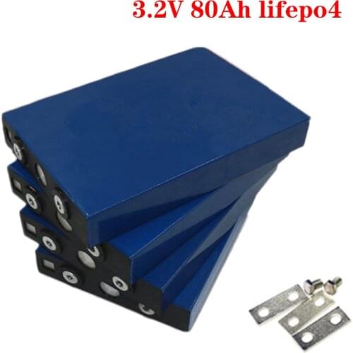 Lifepo4 3.2v 80Ah lithium battery Lithium iron phosphate for diy 48v 12V Power tools Golf carts inverter scooter