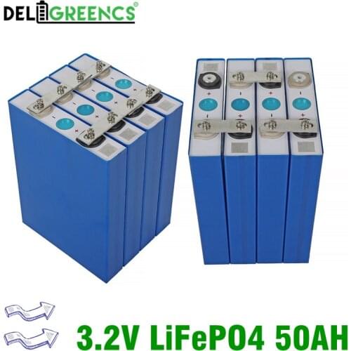 NEW EVE 50AH LiFePO4 3.2V Rated battery 12V 24V Lithium Prismatic Phosphate LiPO battery pack for RV energy storage