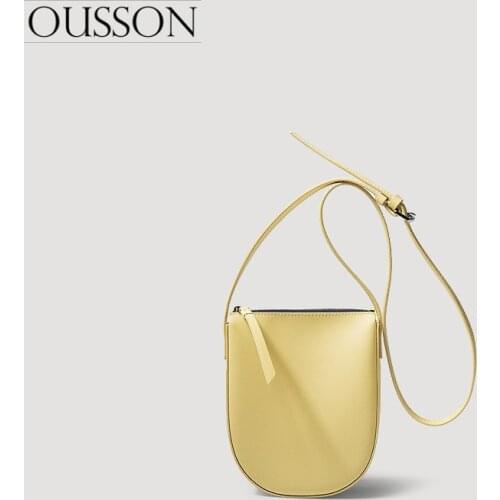 OUSSON 2021 New Leisure One-Shoulder Bag Fashion Crossbody Bucket Bags Exquisite Phone Bag For Woman