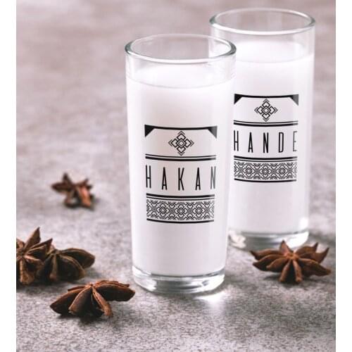 Personalized Colorful Printed Is Dual Arrack Cup Seti-21
