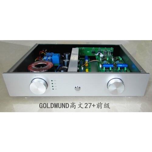 Re engraved Switzerland GOLDMUND 27+preamplifier fever hifi finished Preamp