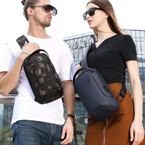 Xiaomi Luxury Men Casual Crossbody Shoulder Bag Business Oxford Chest Bag Sling Bag Male Chest Pack Travel Messenger Bag