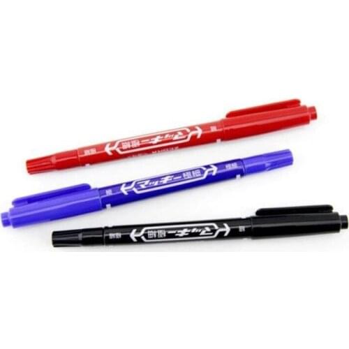 Smart Electronics CCL Anti-etching PCB circuit board Ink Marker Double Pen For DIY PCB